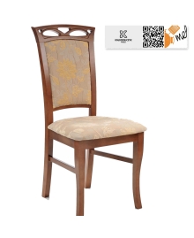 krzeslo k100 drewnaine stylowe tapicerowane