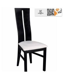 krzeslo k131 drewniane wysokie oparcie designerskie