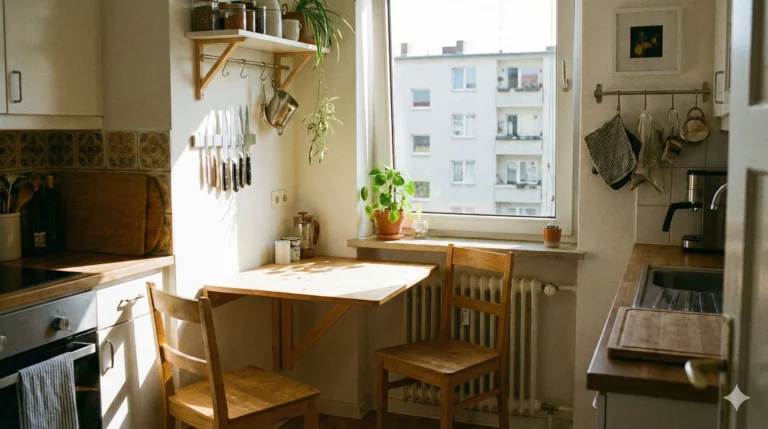 praktyczny stół do małej kuchni