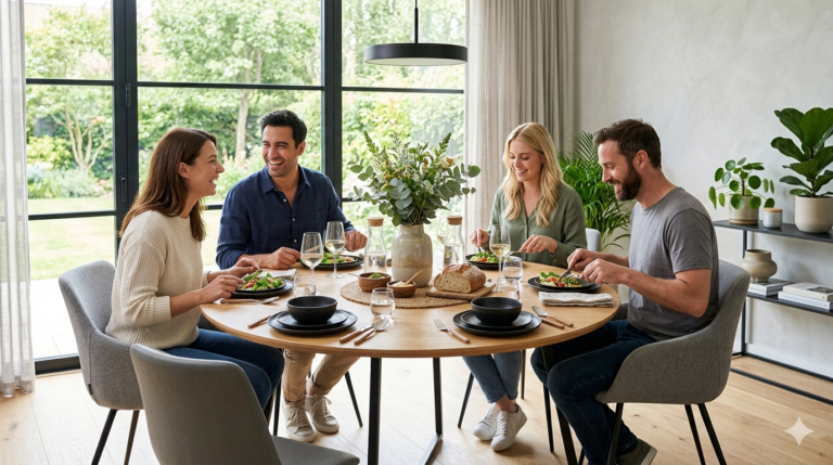 stół okrągły 120 ile osób