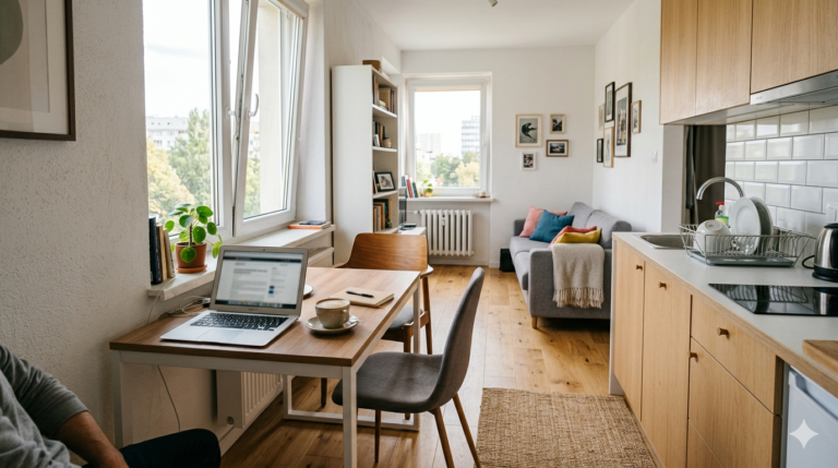 mały stół do kawalerki