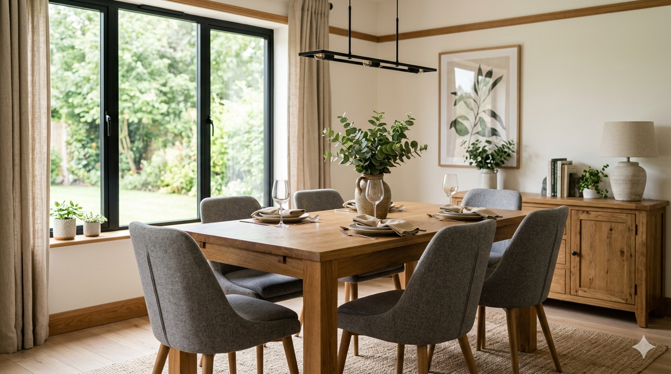 krzesło tapicerowane szare