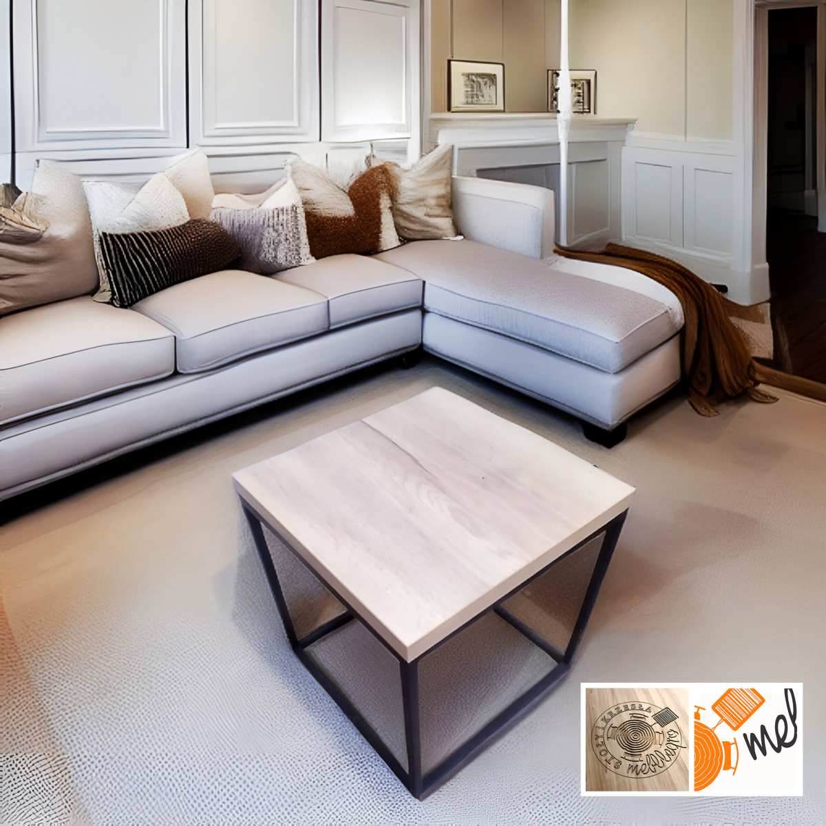 Stolik kawowy w stylu Loft w Twoim salonie 🛒 sklep@mebllegro