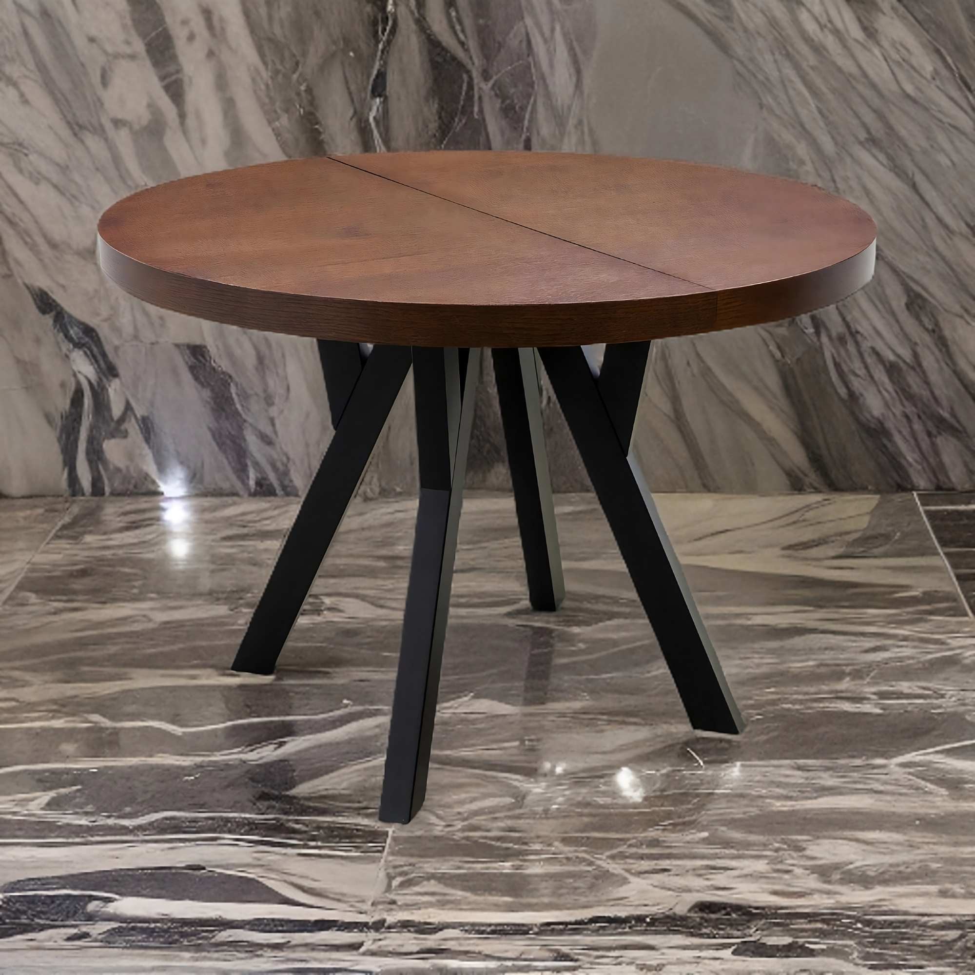 Elegancki Mały Okrągły Stolik do salonu i jadalni