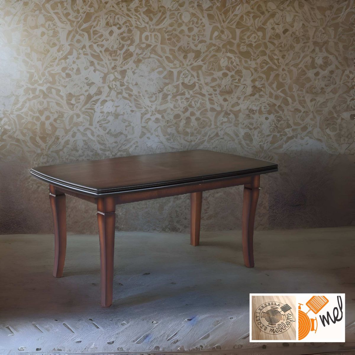 Klasyczny Drewniany Stół S53 Diament Rozkładany 🛒 sklep@mebllegro