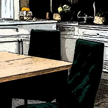 Zestawy stołów i krzeseł do kuchni
