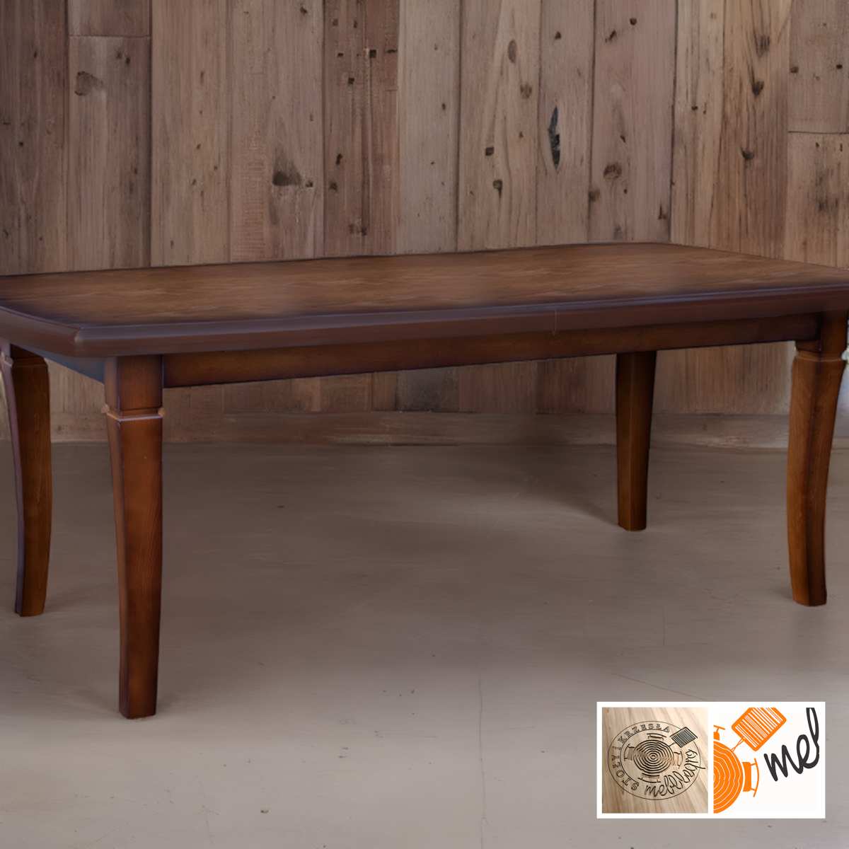 Stół drewniany rozkładany wymiary