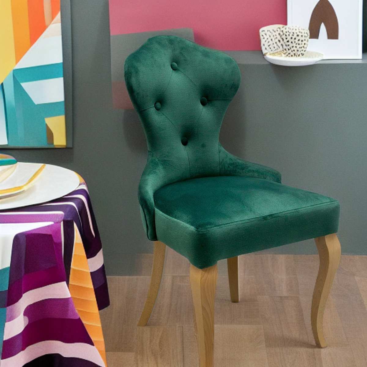 krzesło k109 - krzesła tapicerowane do jadalni