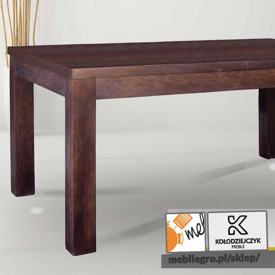 Stół S07 drewniany rozkładany proste nogi