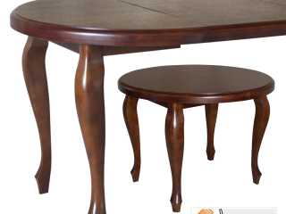 Okrągły stół drewniany rozkładany ludwikowski - meble radomsko producent