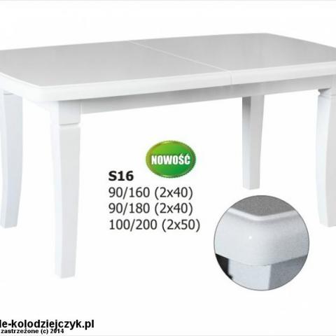 stół s16 - zdjęcie stołu pochodzi z www.meble-kolodziejczyk.pl