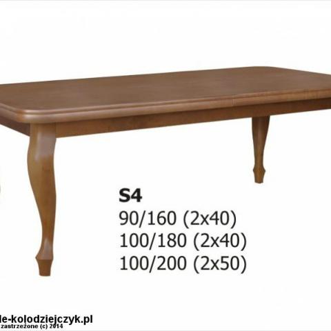 stół s4 - zdjęcie stołu pochodzi z www.meble-kolodziejczyk.pl