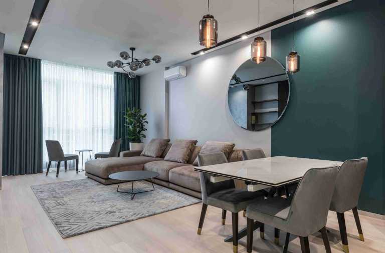 Salon loft w stylu industrialnym - aranżacje 2021