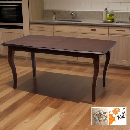 Rozkładany stół drewniany S45 Ludia styl klasyczny