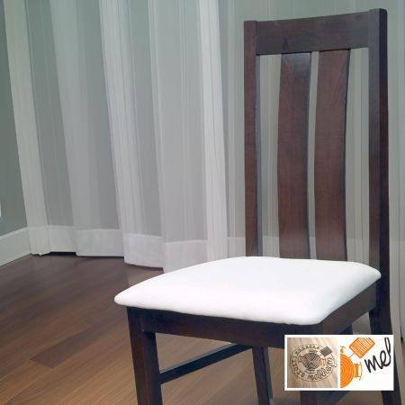 Drewniane krzesło K17 Narta z wyprofilowanym oparciem