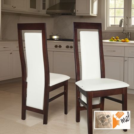 Nowoczesne krzesło K24 Kansas drewniane tapicerowane