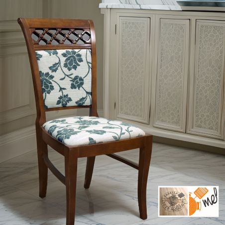 Stylowe krzesło tapicerowane K30 nogi lite drewno