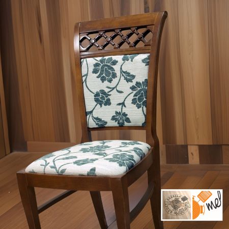 Stylowe krzesło tapicerowane K30 nogi lite drewno