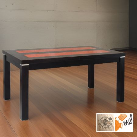 Stół prostokątny S20 rozkładany ze szkłem
