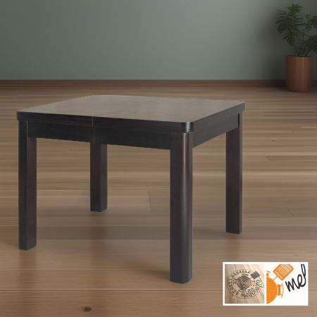 Stół kwadratowy S18 rozkładany drewniany