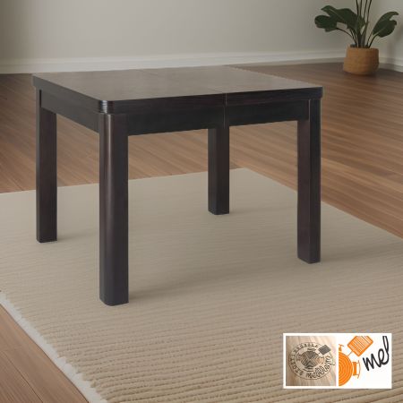 Stół kwadratowy S18 rozkładany drewniany