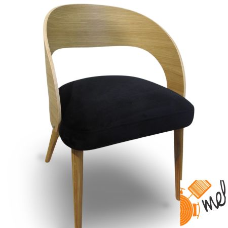 Krzesło K188 Fabio Miękkie Siedzisko Nogi Dębowe
