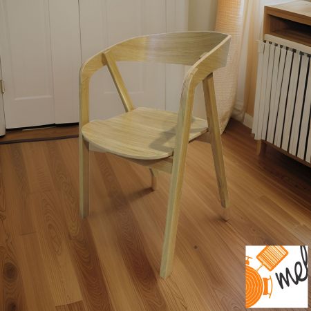 Dębowe Krzesło K189 Tutti Styl Skandynawski w Twoim Domu