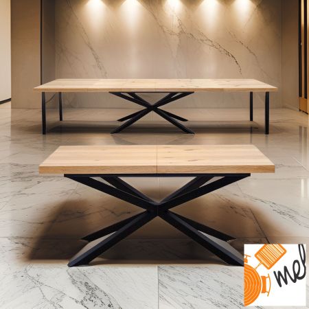 Nowoczesny stół Pająk PRO w stylu  loftowym