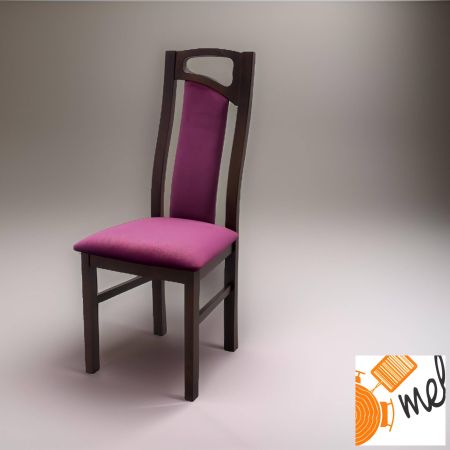 : Eleganckie i Komfortowe Krzesło Drewniane Tapicerowane