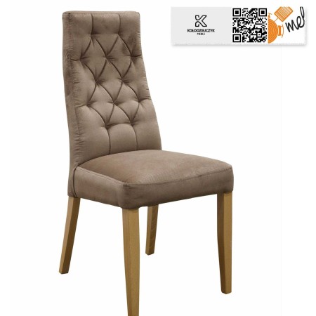 krzeslo k113 nowoczesne tapicerowane pikowane