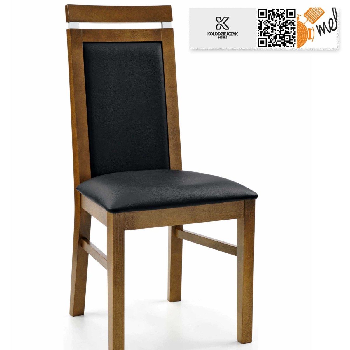 Krzesło tapicerowane K101 drewniane nowoczesne