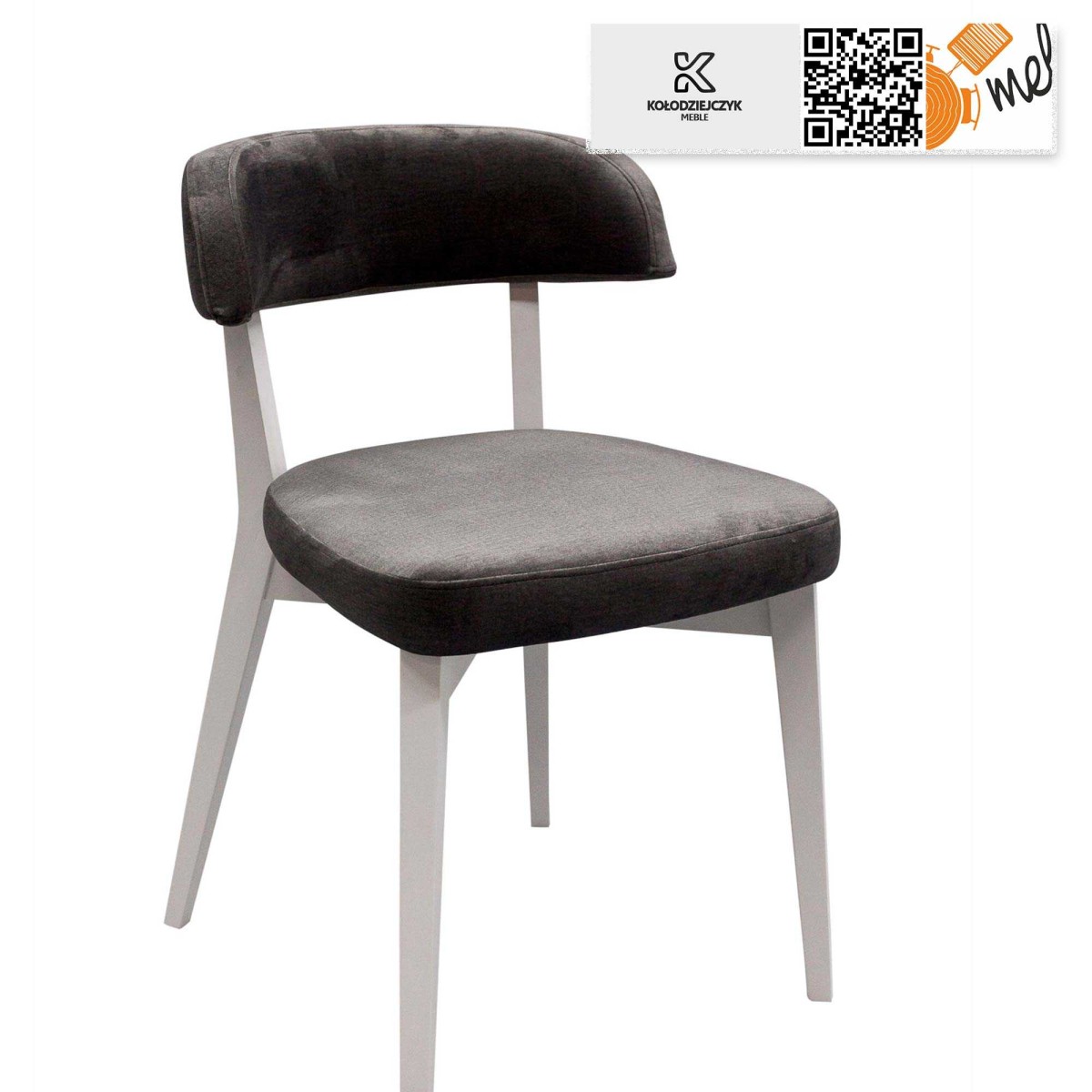krzeslo k127 nowoczesne tapicerowane nogi drewniane