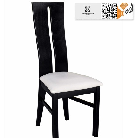 krzeslo k131 drewniane wysokie oparcie designerskie