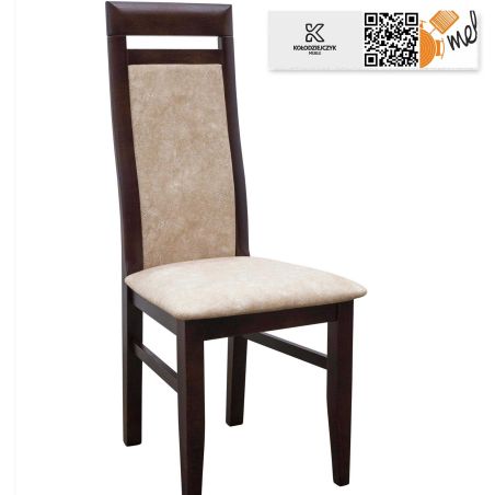 Krzesło tapicerowane K135 drewniane stylowe