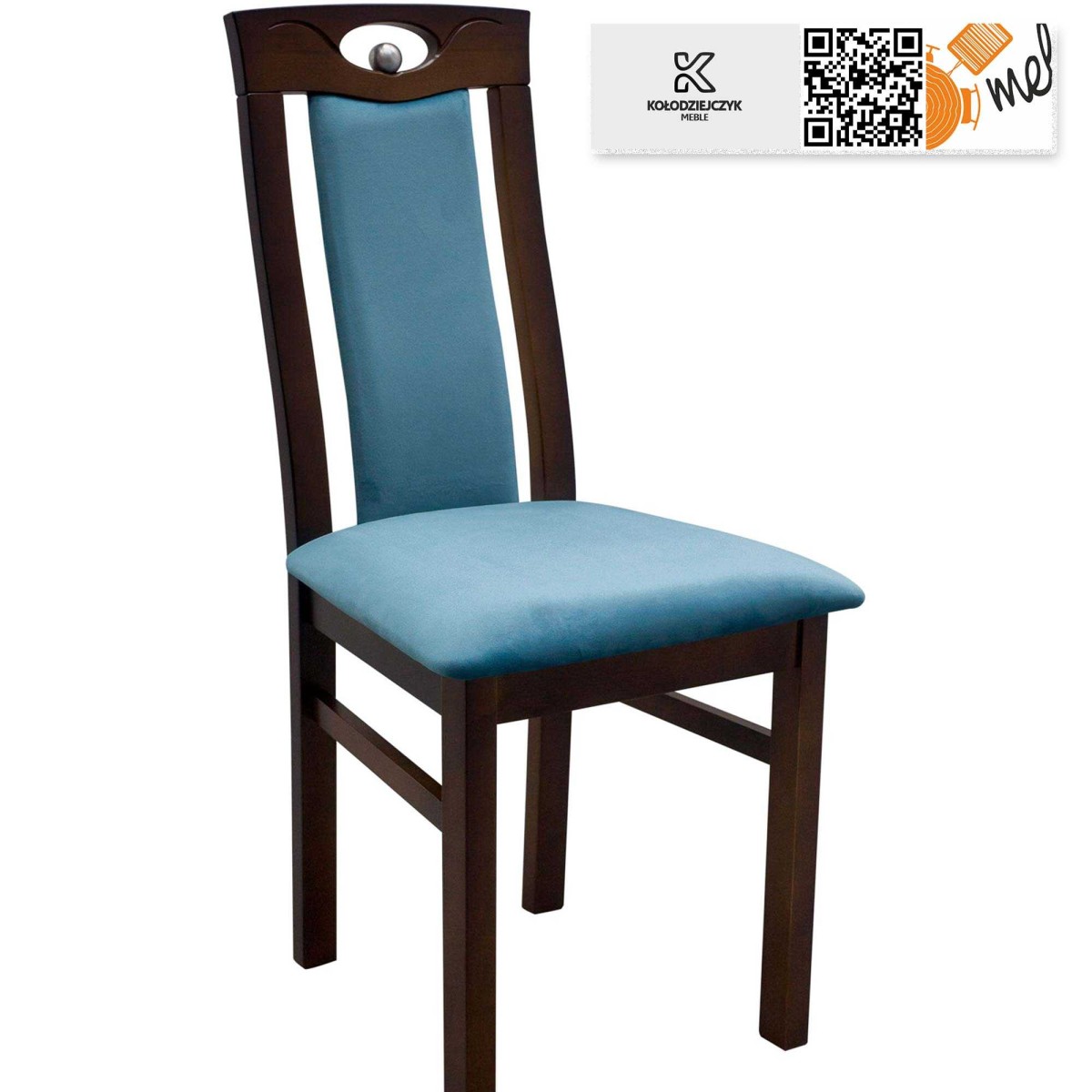krzeslo k142 drewnaine tapicerowane nowoczesne