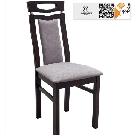 Krzesło tapicerowane K143 drewniane nowoczesne
