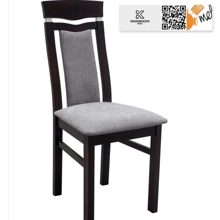 Krzesło tapicerowane K144 drewniane nowoczesne