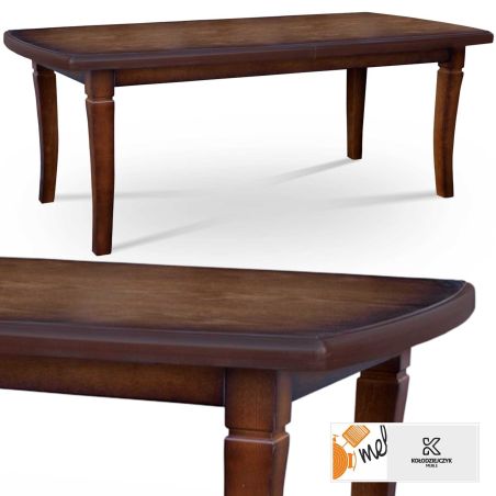 Stół drewniany rozkładany S01 Sabre dąb patyna 160x90