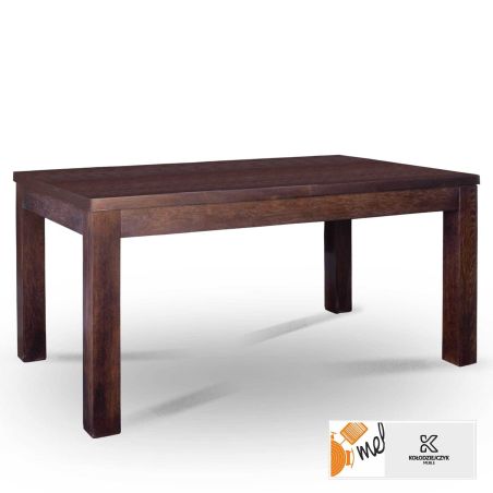 Drewniany stół S07 do salonu lub jadalni to stół rozkładany