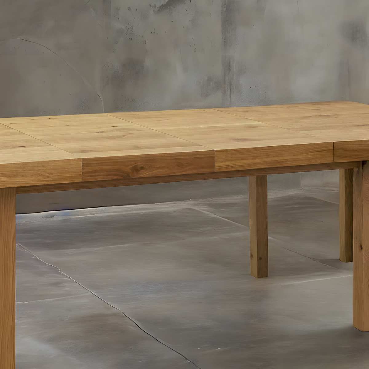 Duży drewniany stół S26 Navara rozkładany 8 nóg