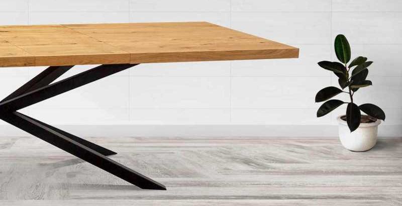 Designerski stół Pająk do loftowych aranżacji