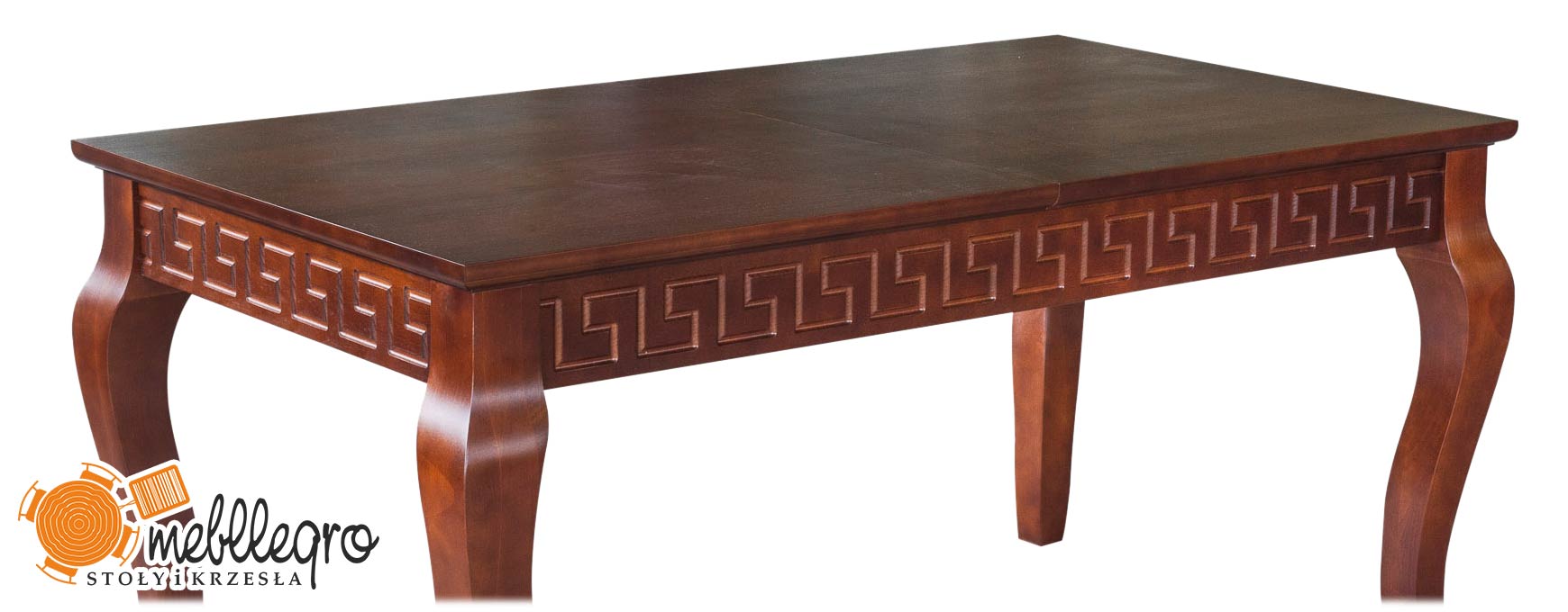 Stół stylowy rozkładany drewniany S35 Ludia do jadalni, do salonu